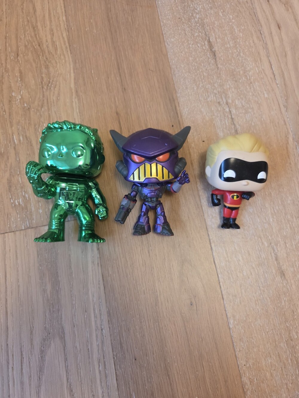FUNKO POP | Lot Of 3; Limited Edition Hulk, Zorg And Dash